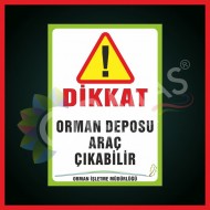 Uyarı Levhası