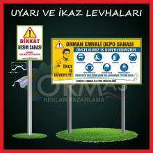 Uyarı Ve İkaz Levhaları