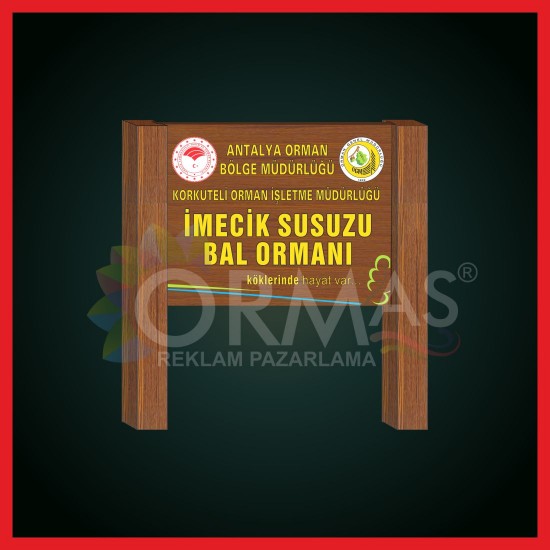 Ahşap Tabela Ahşap Tabela